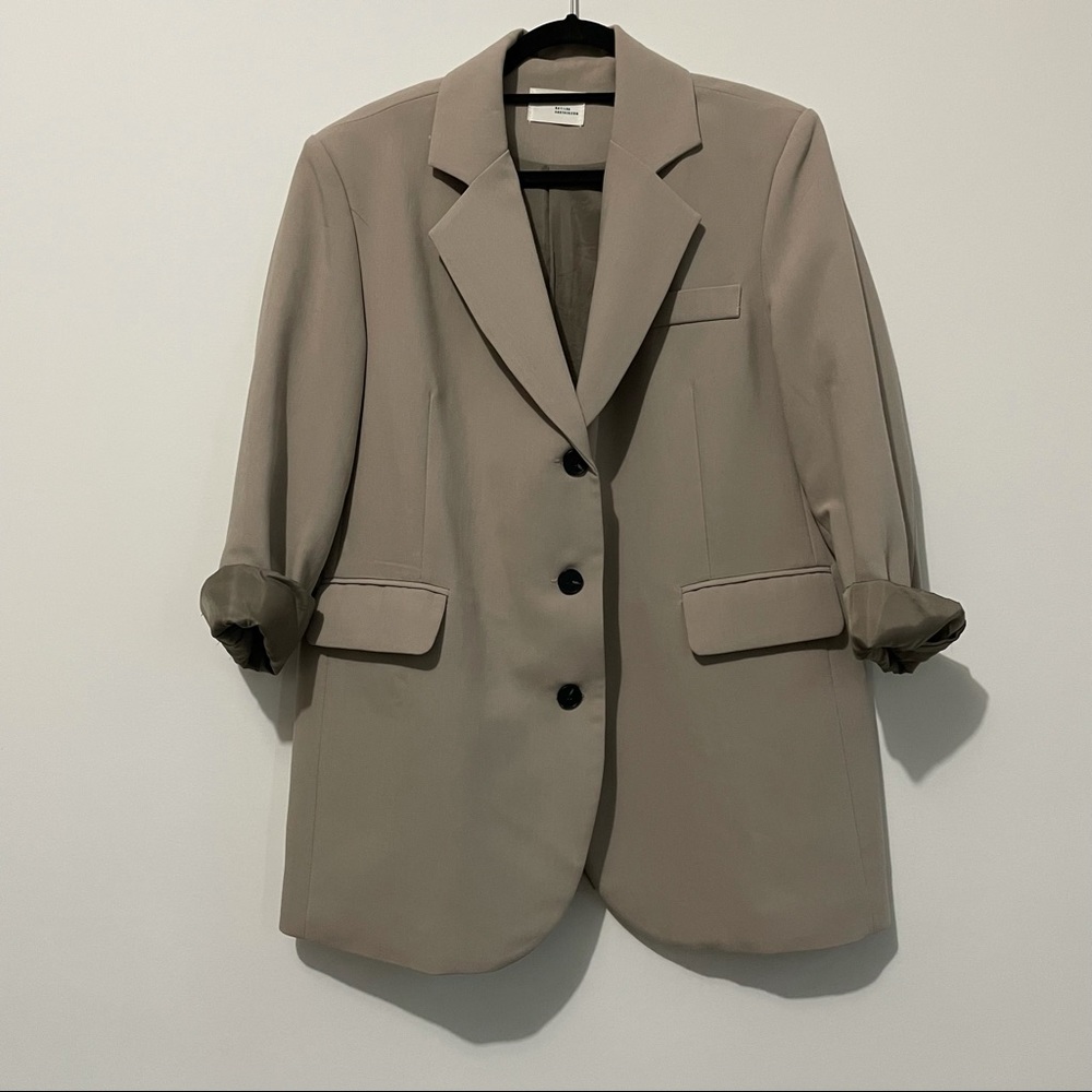 Oversized Jacket Korean Designer